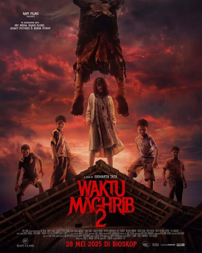 Waktu Maghrib 2 film horor Indonesia menampilkan suasana mencekam saat waktu maghrib dengan teror supranatural