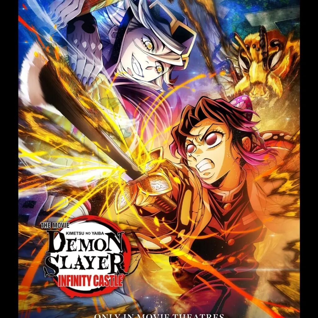 Poster resmi film Demon Slayer Infinity Castle 2025
