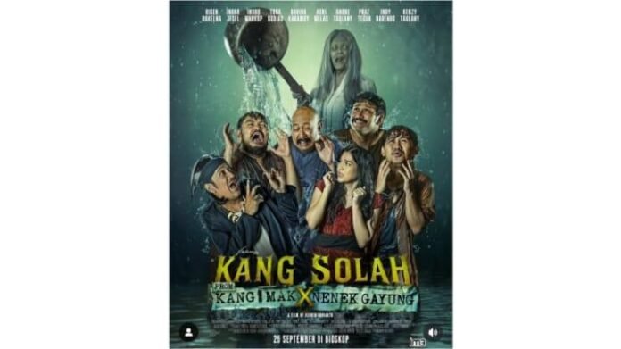 Poster film Kang Solah 2025 horor komedi Indonesia terbaru