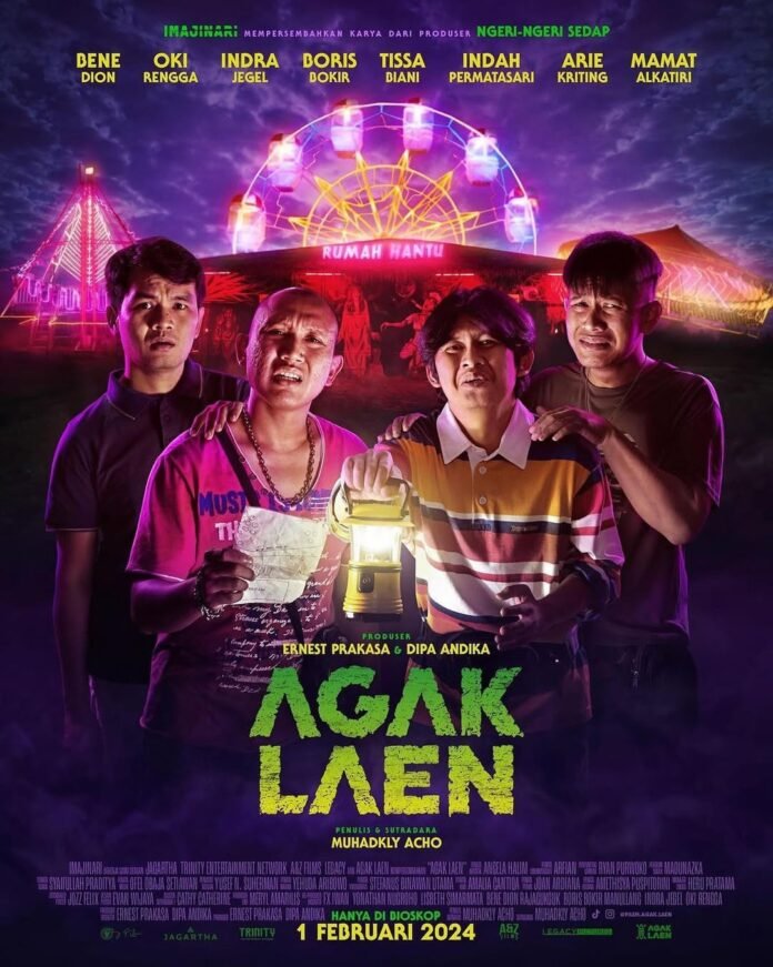 Official Poster Film Agak Laen (2024)