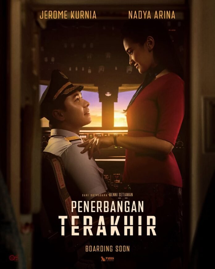 Review film Penerbangan Terakhir fokus pada toxic relationship dan relasi kuasa antara pilot dan pramugari.